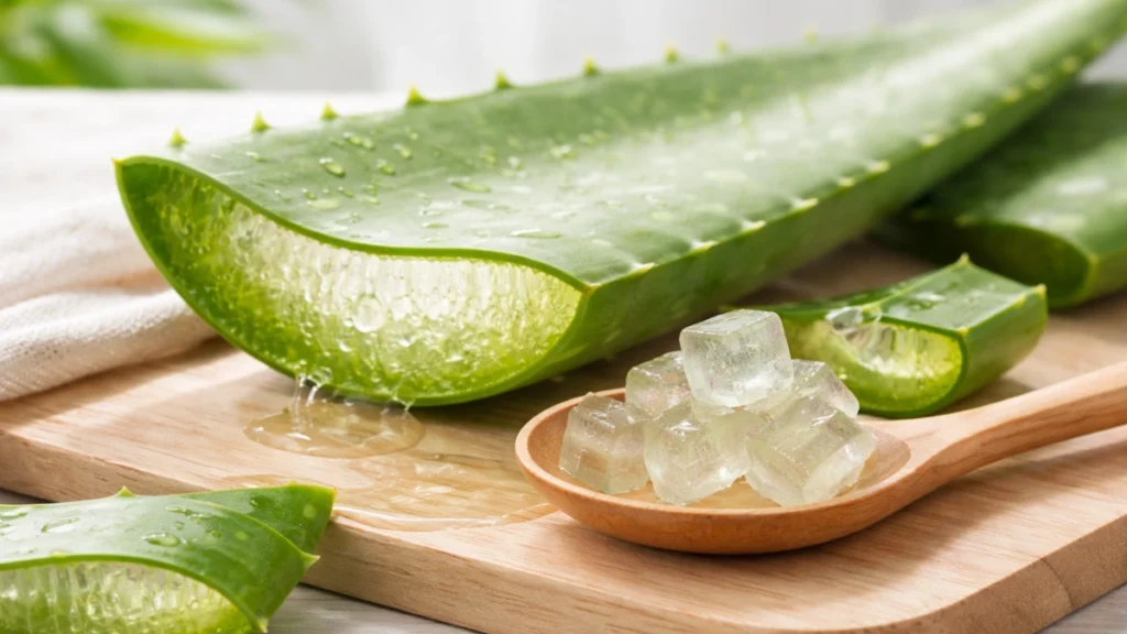 gel de aloe vera natural para el cuidado de la piel